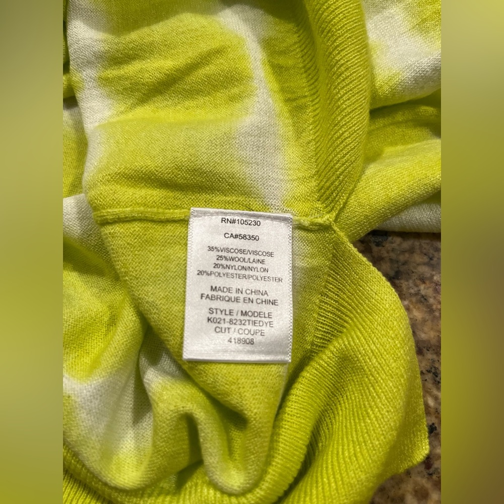 NWOT Revolve Joie Emari Acid Tie Dye Knit Sweater - Picture 9 of 9